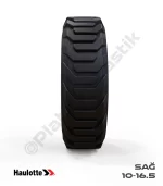 Haulotte 10-16.5 Siyah PU Köpük Jel Dolgu Makaslı Platform Tekerleği Sağ