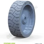 Zoomlion 15x5 İz Bırakmayan Gri Kauçuk Makaslı Platform Tekerleği