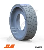 JLG 3246ES 16x5 İz Bırakmayan Gri Kauçuk Makaslı Platform Tekerleği