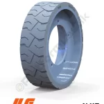 JLG 3246ES 16x5 İz Bırakmayan Gri Kauçuk Makaslı Platform Tekerleği