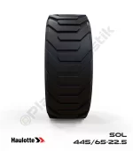 Haulotte 445/65-22.5 Siyah PU Köpük Jel Dolgu Teleskopik Platform Tekerleği Sol