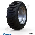 Genie 315/55D20 Siyah PU Köpük Jel Dolgu Makaslı Platform Tekerleği Sol