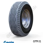 Genie 9-14.5 İz Bırakmayan Gri PU Köpük Jel Dolgu Eklemli Platform Tekerleği Arka