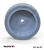 Haulotte 12.5x4.25 İz Bırakmayan Gri Kauçuk Makaslı Platform Tekerleği