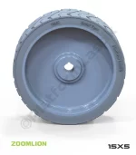 Zoomlion 15x5 İz Bırakmayan Gri Kauçuk Makaslı Platform Tekerleği