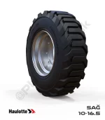 Haulotte 10-16.5 Siyah PU Köpük Jel Dolgu Makaslı Platform Tekerleği Sağ