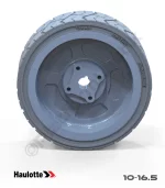 Haulotte 12.5x4.25 İz Bırakmayan Gri Kauçuk Makaslı Platform Tekerleği