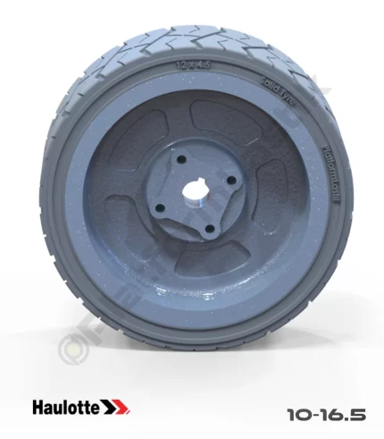 Haulotte 12.5x4.25 İz Bırakmayan Gri Kauçuk Makaslı Platform Tekerleği