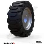Haulotte 36x14-20 Siyah Kauçuk Eklemli Platform Tekerleği Sol