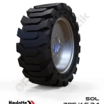 Haulotte 385/65-24 Siyah Kauçuk Eklemli Platform Tekerleği Pro Sol