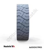 Haulotte 600x190 İz Bırakmayan Gri Kauçuk Eklemli Platform Tekerleği