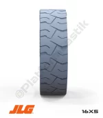 JLG 3246ES 16x5 İz Bırakmayan Gri Kauçuk Makaslı Platform Tekerleği