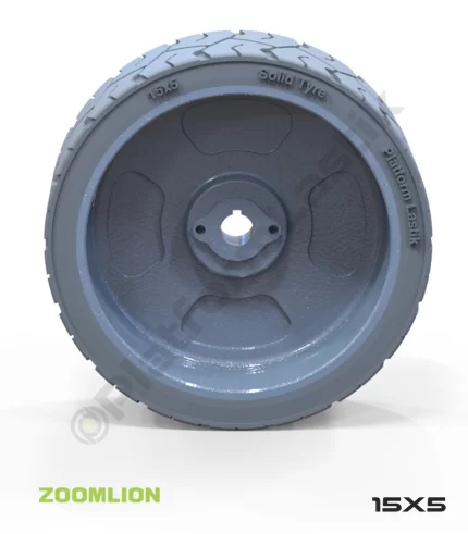 Zoomlion 15x5 İz Bırakmayan Gri Kauçuk Makaslı Platform Tekerleği