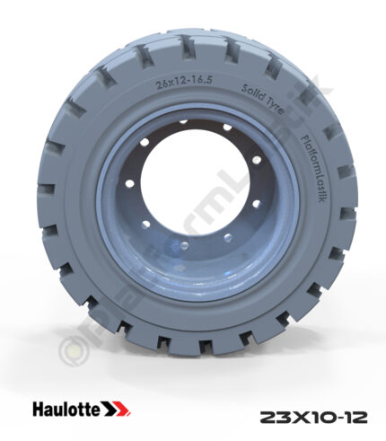 Jlg 240/55D17.5 İz Bırakmayan Gri PU Köpük Jel Dolgu Eklemli Platform Tekerlekleri Tekerleği