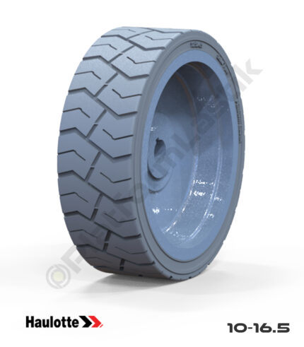 Haulotte 12.5x4.25 İz Bırakmayan Gri Kauçuk Makaslı Platform Tekerlekleri Tekerleği