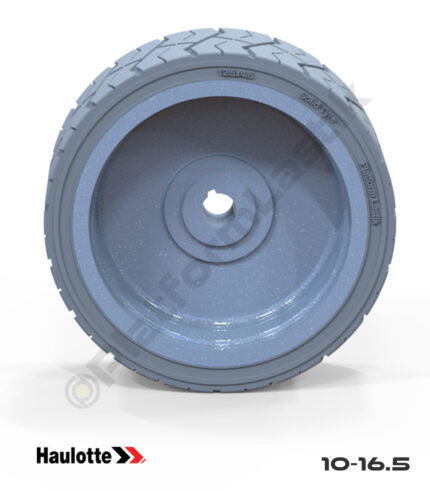 Haulotte 12.5x4.25 İz Bırakmayan Gri Kauçuk Makaslı Platform Tekerlekleri Tekerleği